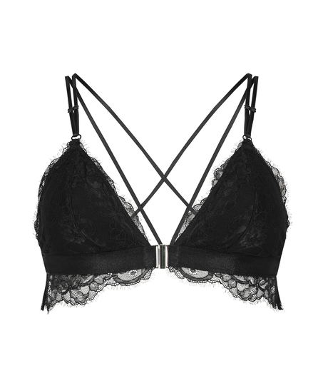 Bralette Linny, Sort