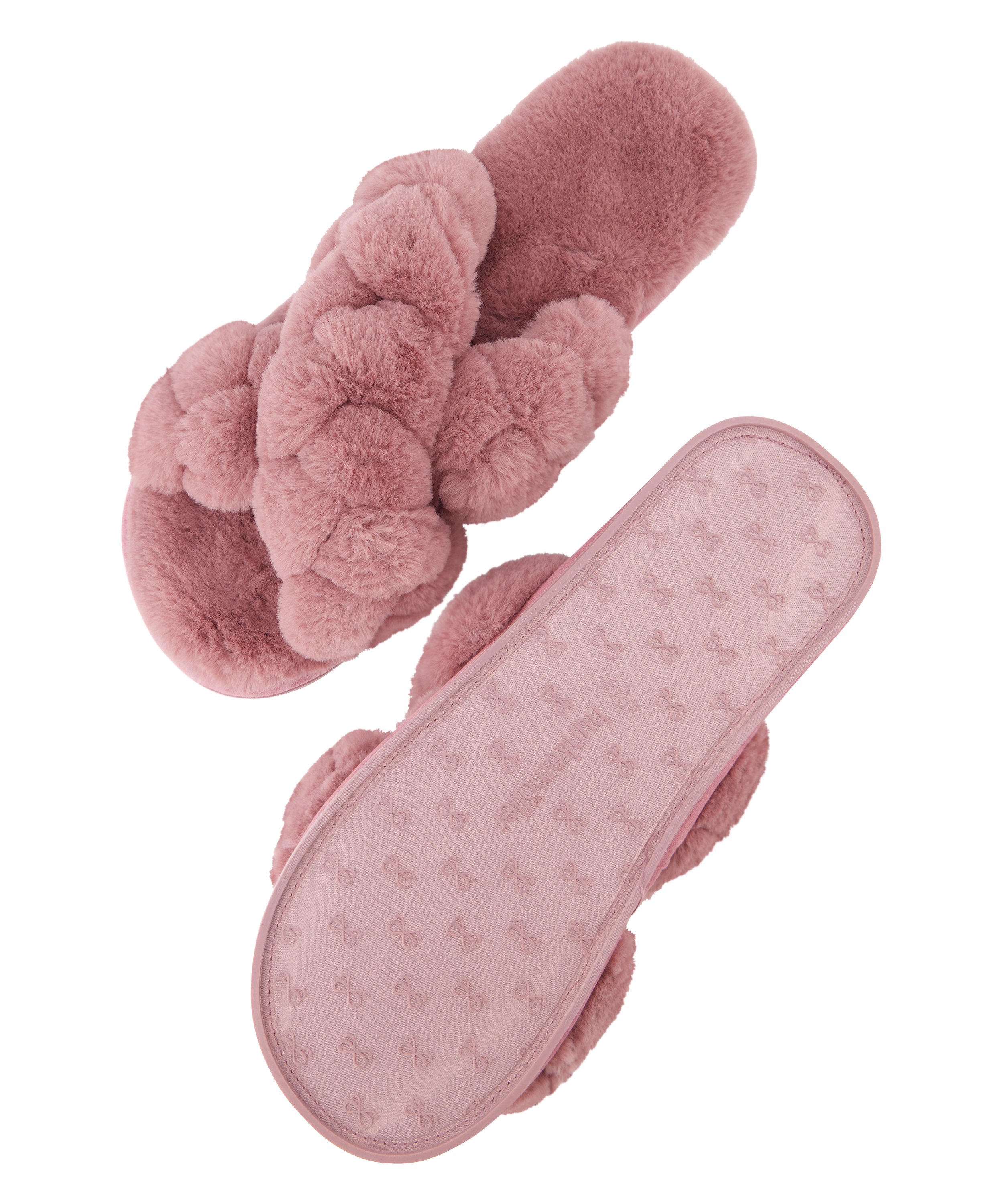 Hjemmesko Fake Fur, pink, main