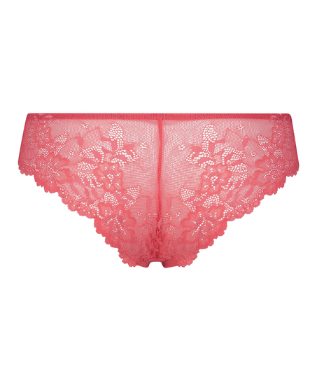 Crystal Lace brasiliansk trusse, pink