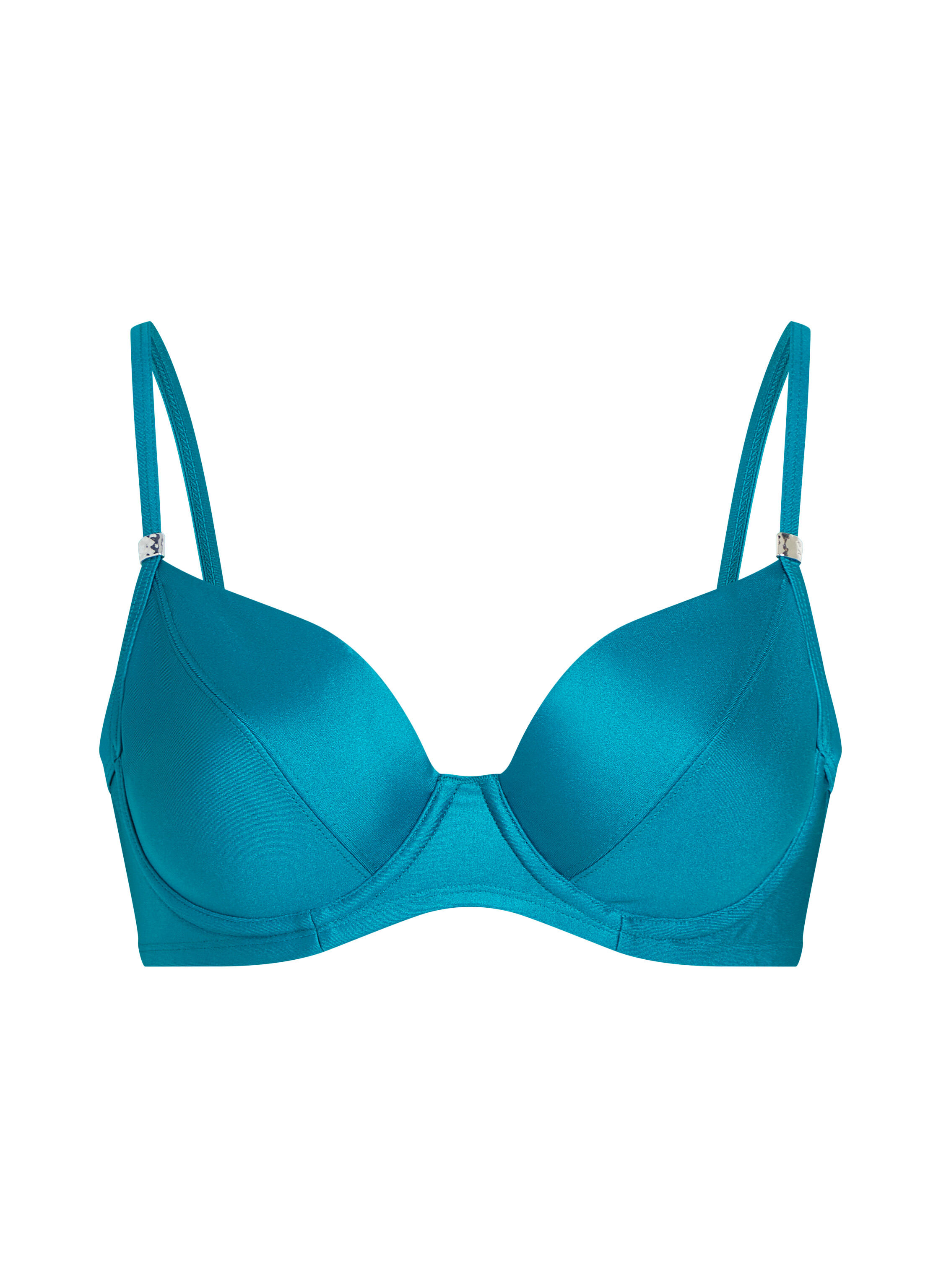 Ikke-formstøbt bikinitop med bøjle Aqua, Grøn