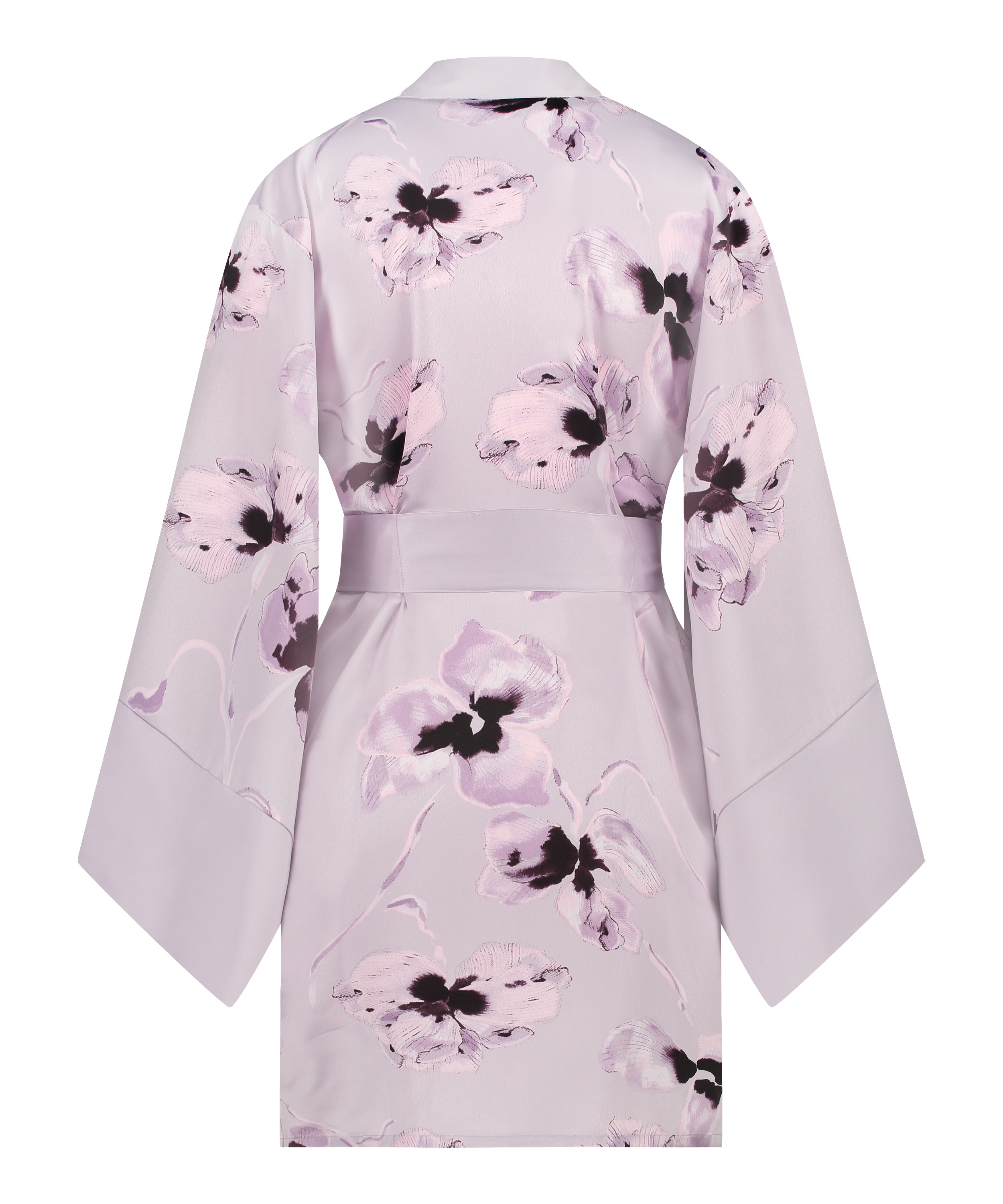Satin kimono, Lilla, main