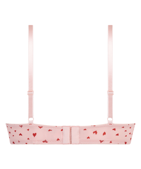 Formstøbt bøjle-bh Plunge, Lyserød