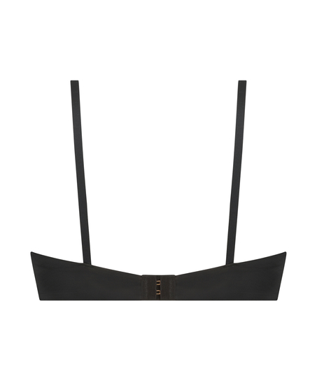 Ikke-formstøbt bøjle-bh Steph, Sort