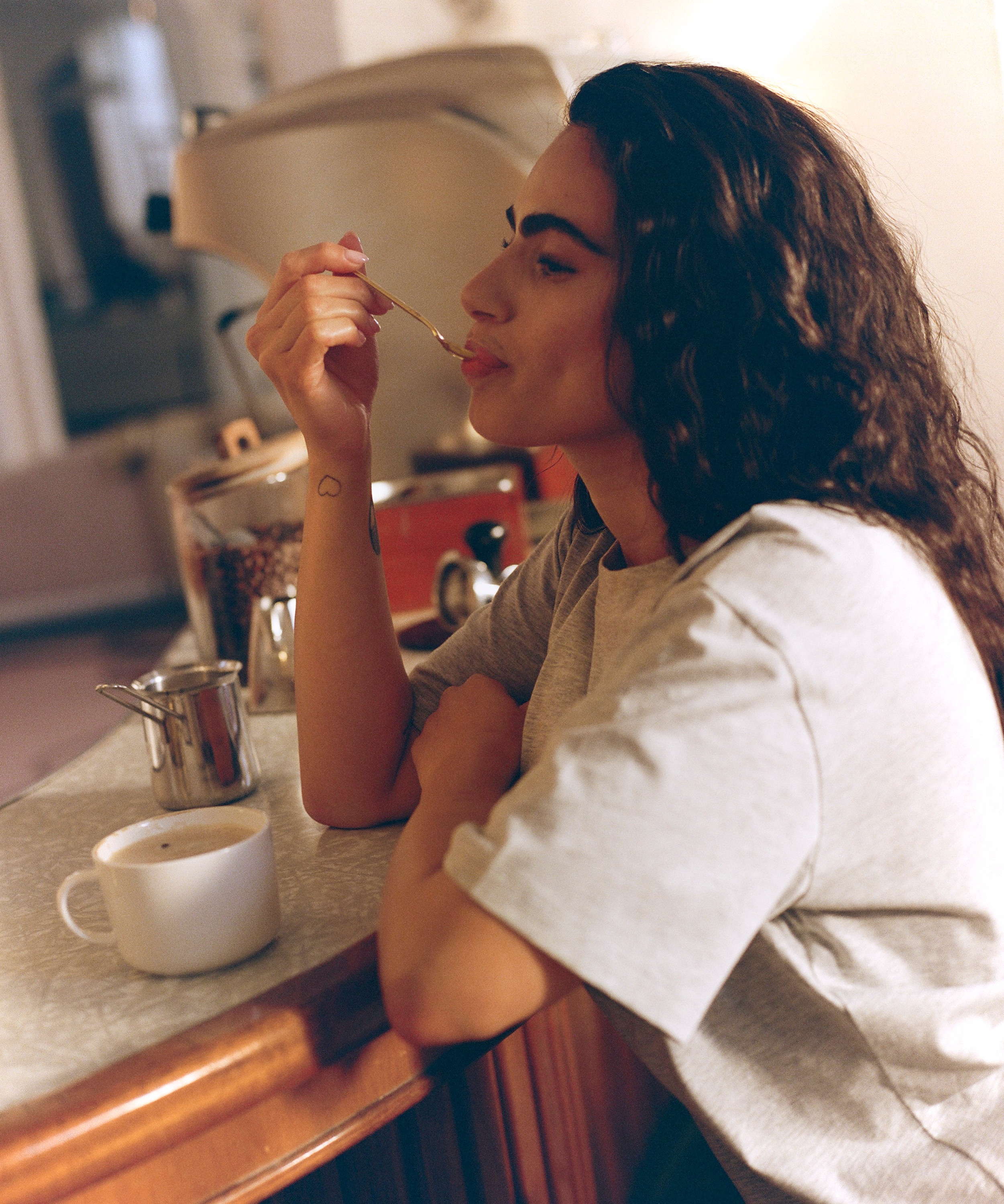 Natkjole, Grå, main