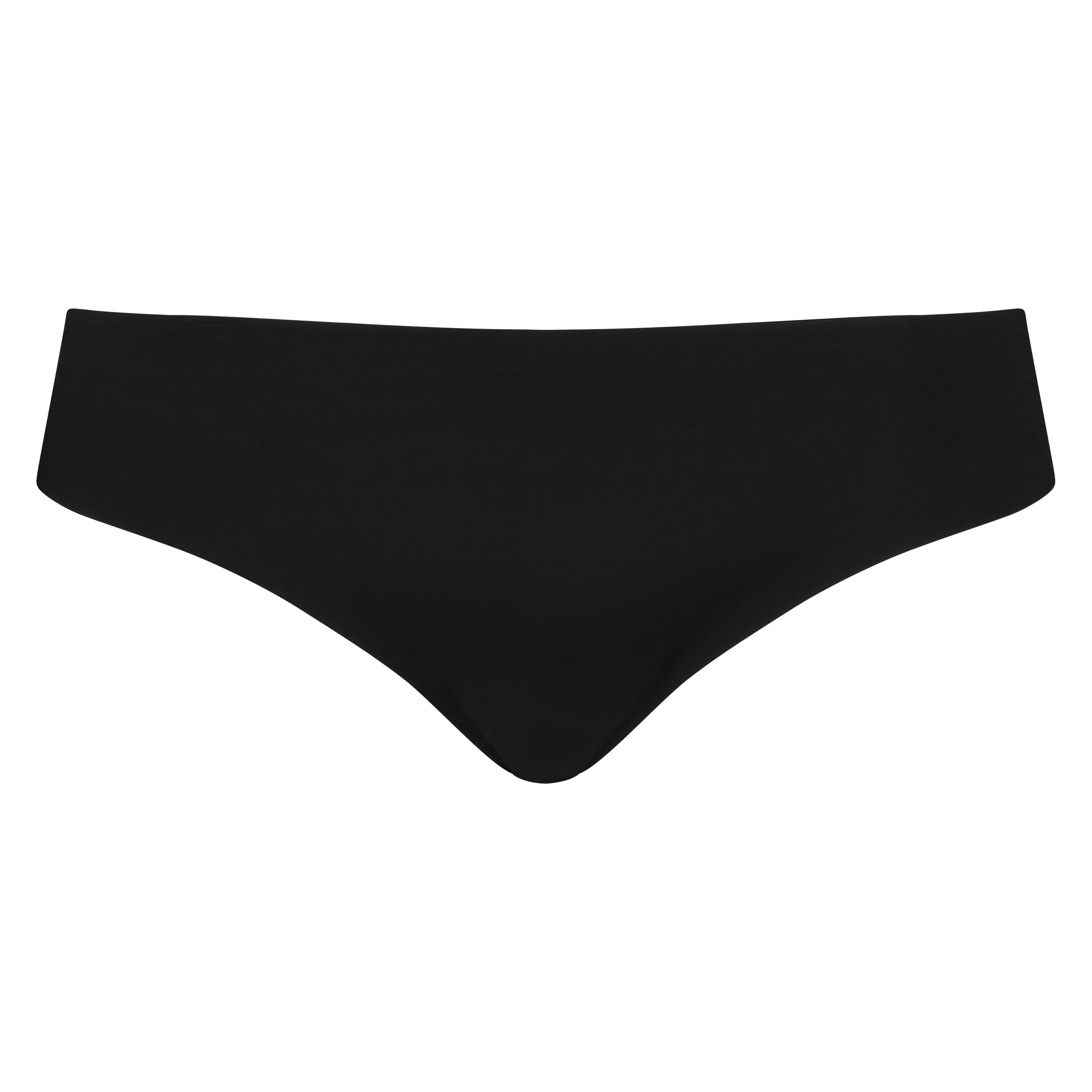 Invisible brasiliansk trusse Bomuld, Sort, main