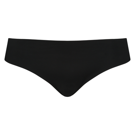 Invisible brasiliansk trusse Bomuld, Sort