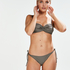 Formstøbt bandeau-bikinitop Tribe, Grøn