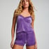 Cami top Velours Lace, Lilla