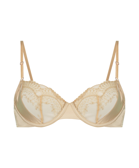 Ikke-formstøbt bøjle-bh Stella, Gul