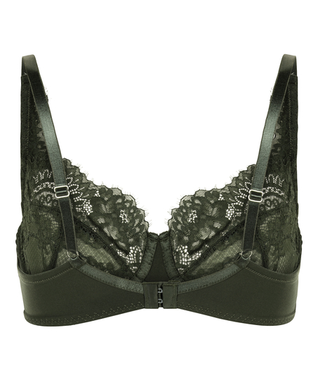 Amara ikke-formstøbt bøjle-bh, Grøn