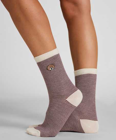 3 par Strømper Giftpack, Hvid