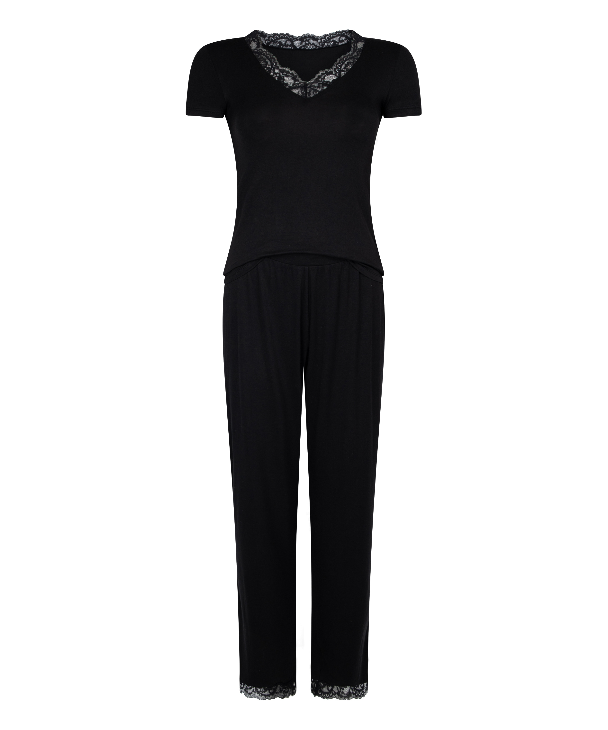 Pyjamassæt Nanna, sort, main