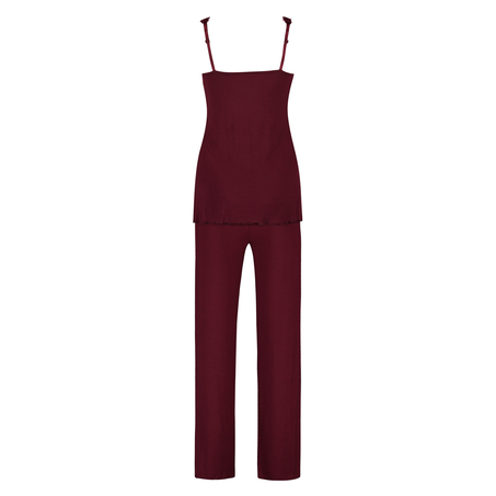 Pyjamaset Modal lace, R&oslash;d