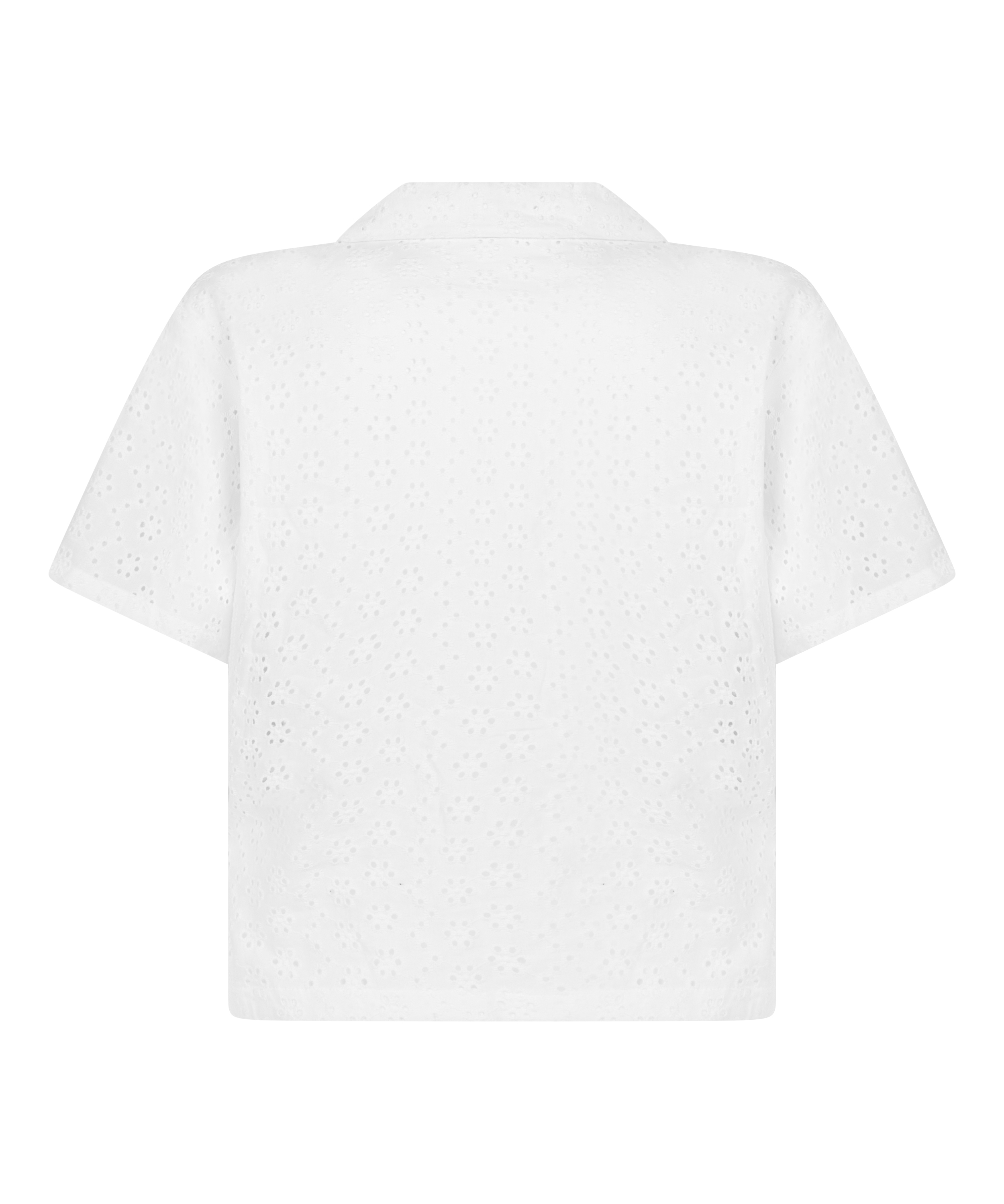 Jakke Broiderie Anglaise, Hvid, main