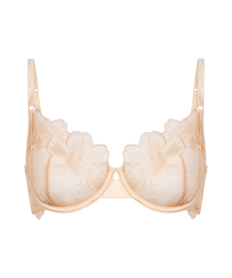 Ikke-formstøbt bøjle-bh Emilia, Gul