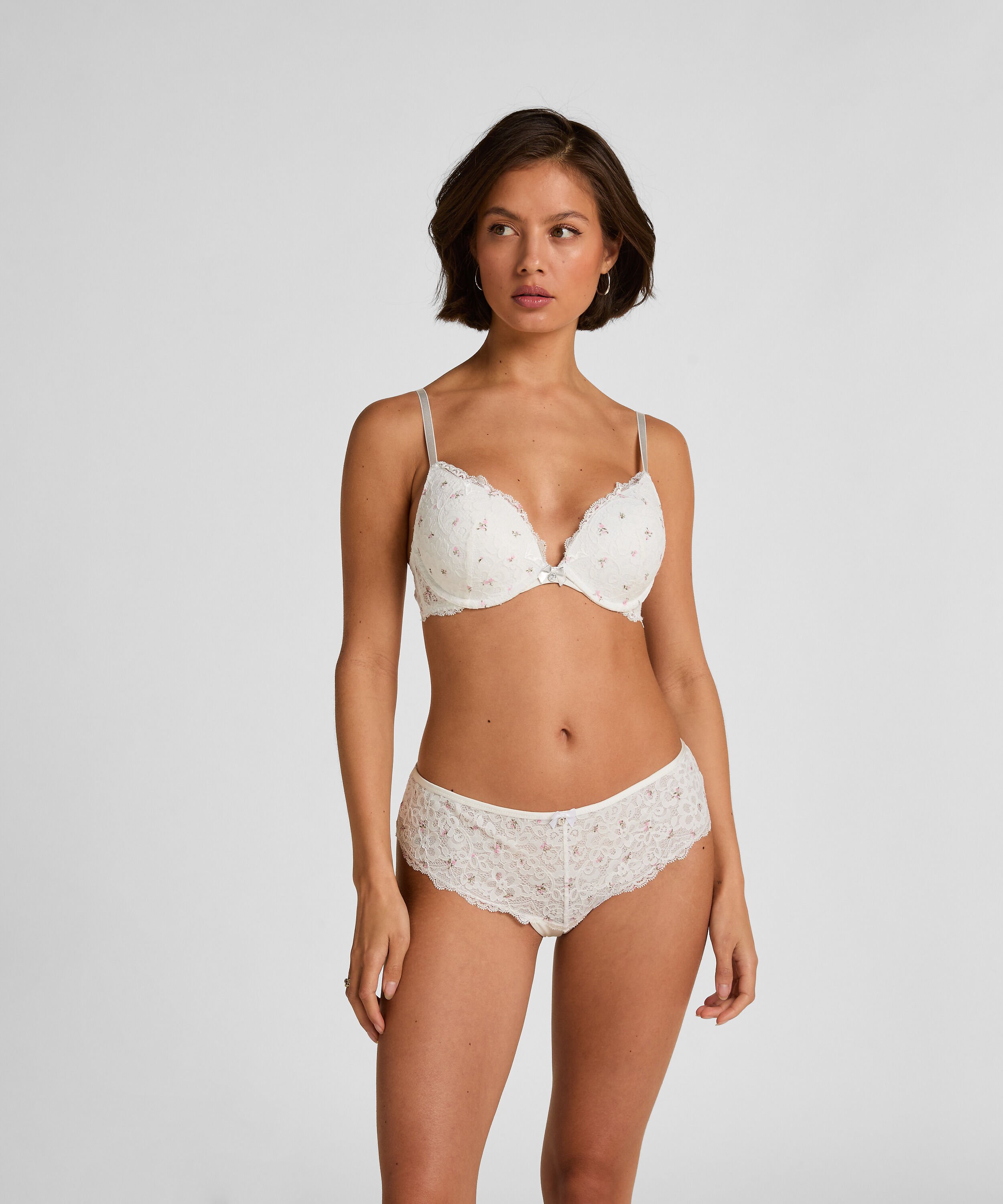 Formstøbt pushup-bøjle-bh Marine