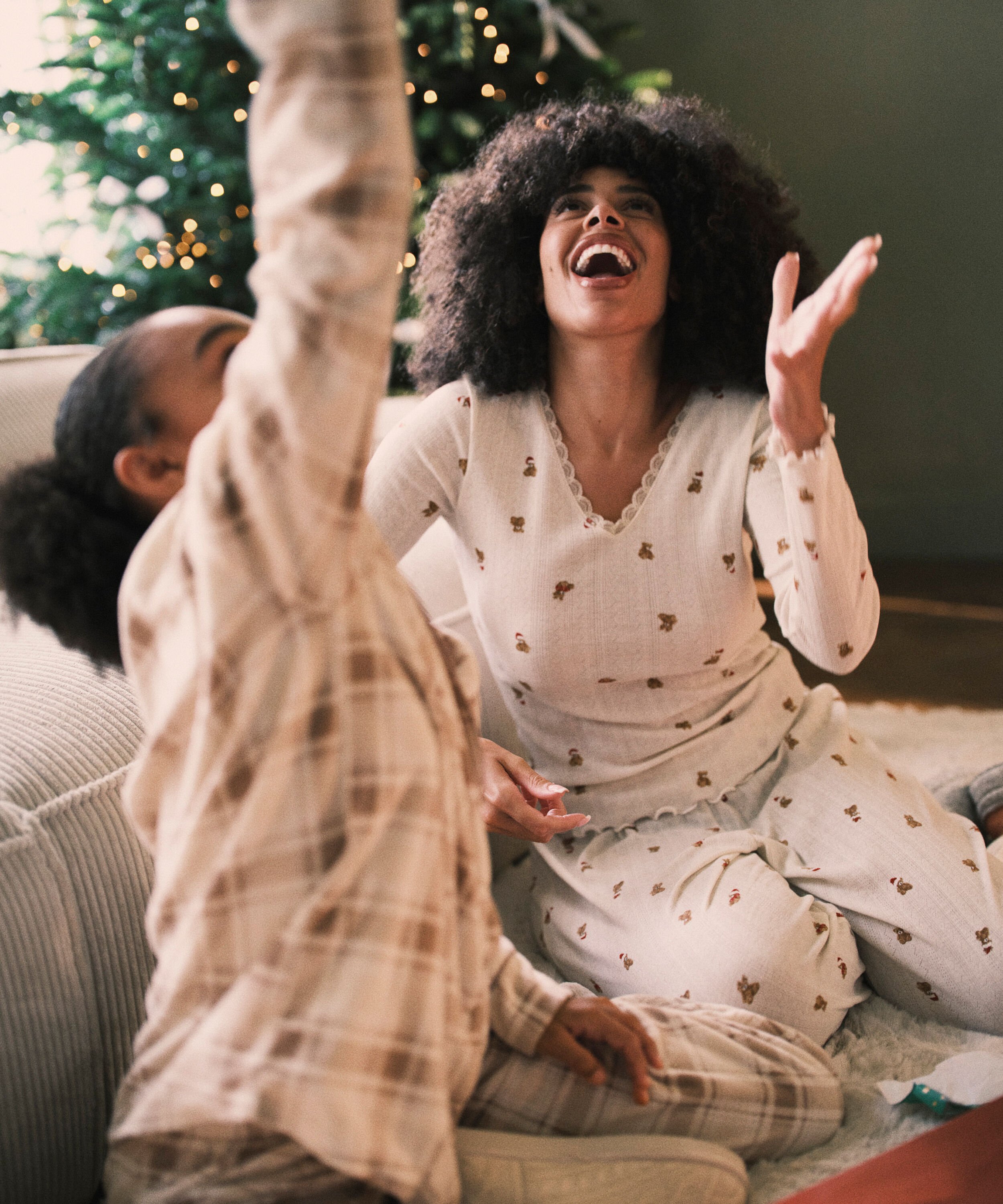 Pyjamastop Pointelle