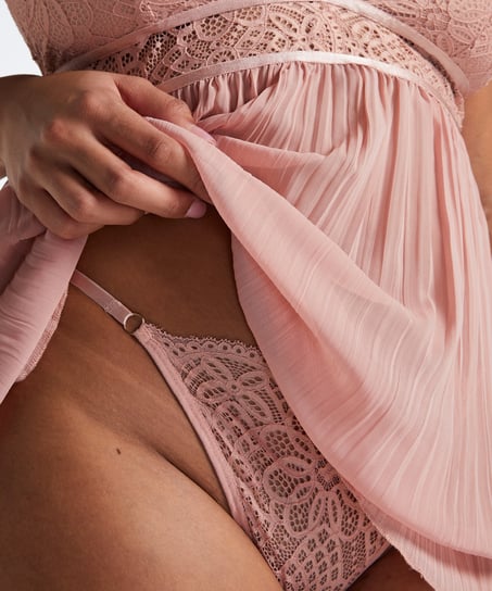 Babydoll Chiffon, Beige