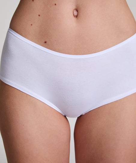 Pakke med 2 stk. Kim boxer Cotton, Hvid
