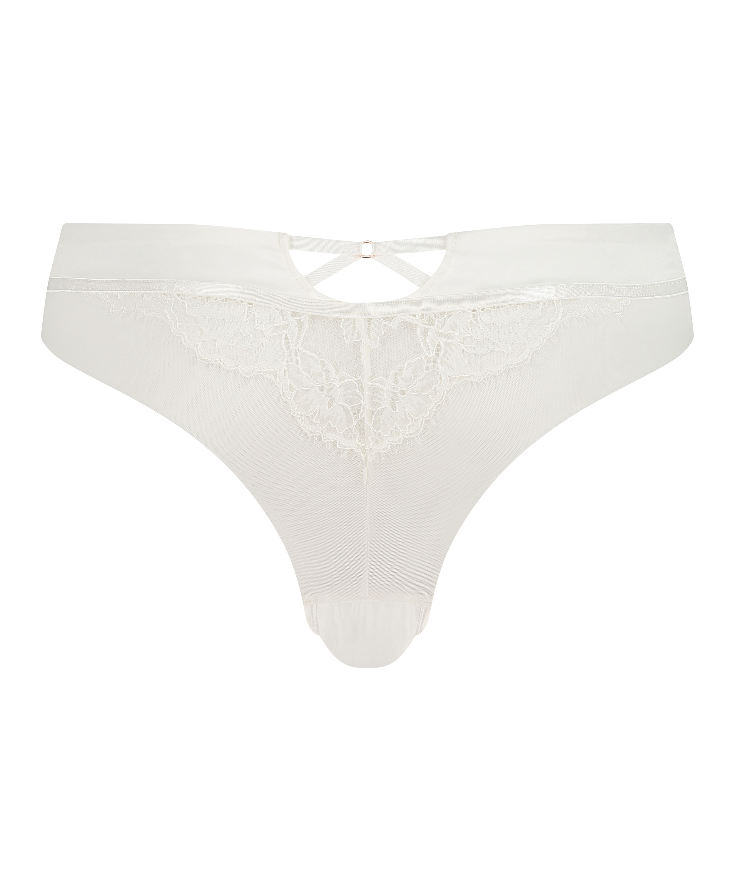 Brasiliansk trusse Akelei, hvid, main