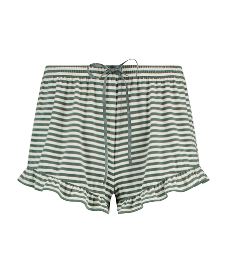 Shorts Velourflæse, grøn