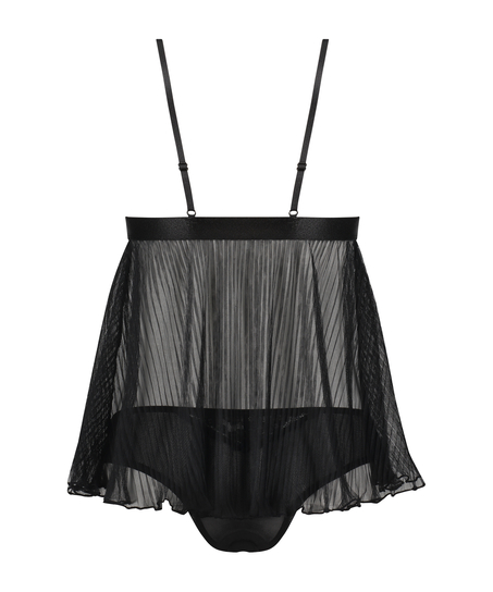 Camisæt Evangelina, sort