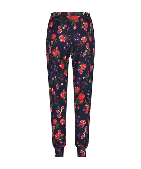 Pyjamasbukser Jersey, Bl&aring;