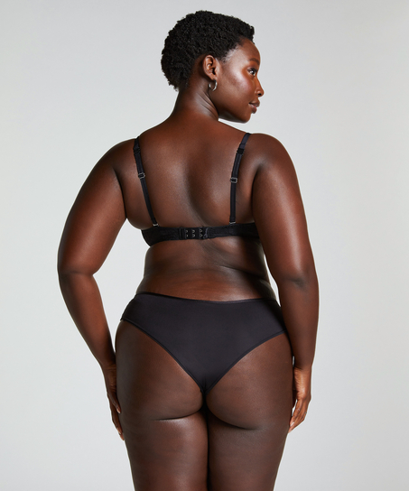 Formst&oslash;bt push-up b&oslash;jle-bh Angie, Sort