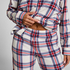 Pyjamas polarfleece, Hvid