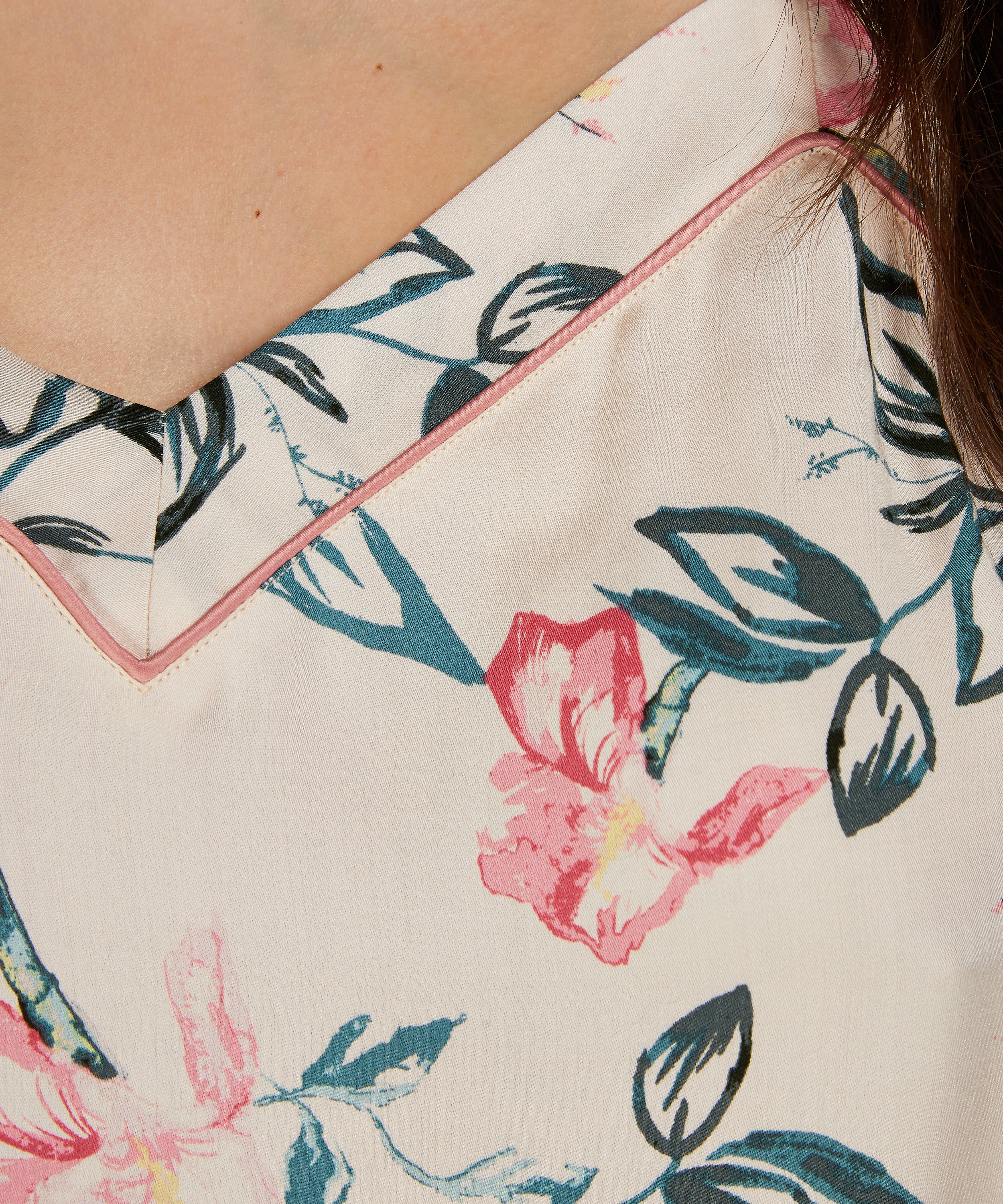 Woven cami, Beige, main