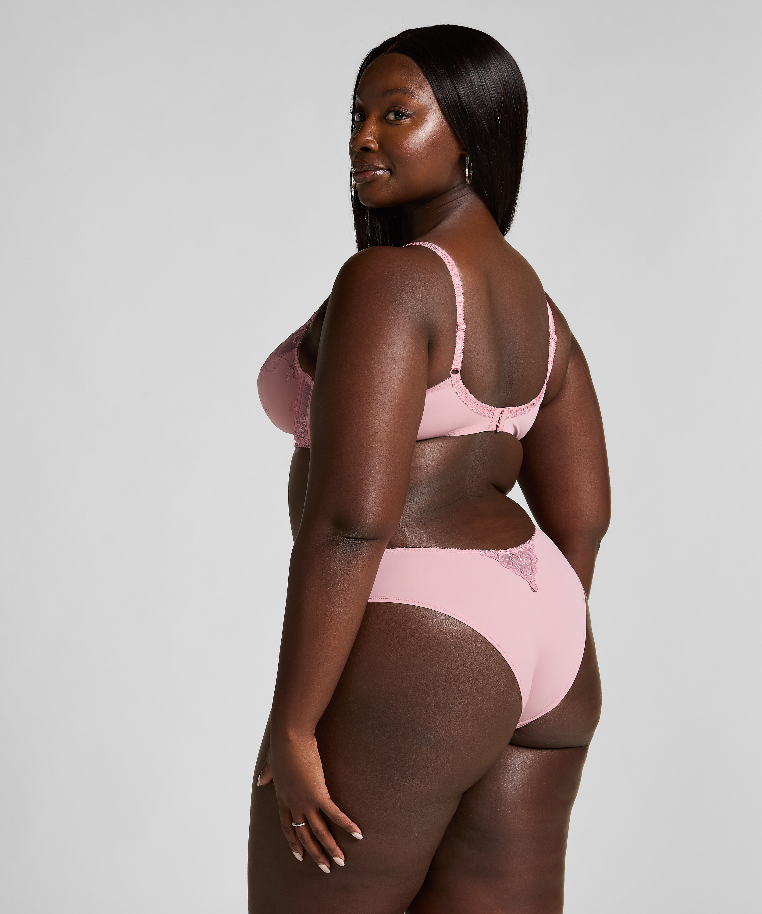 Ikke-formstøbt bøjle-bh Diva, Lyserød, main