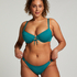 Højskåret Bikinitrusse Relief, grøn