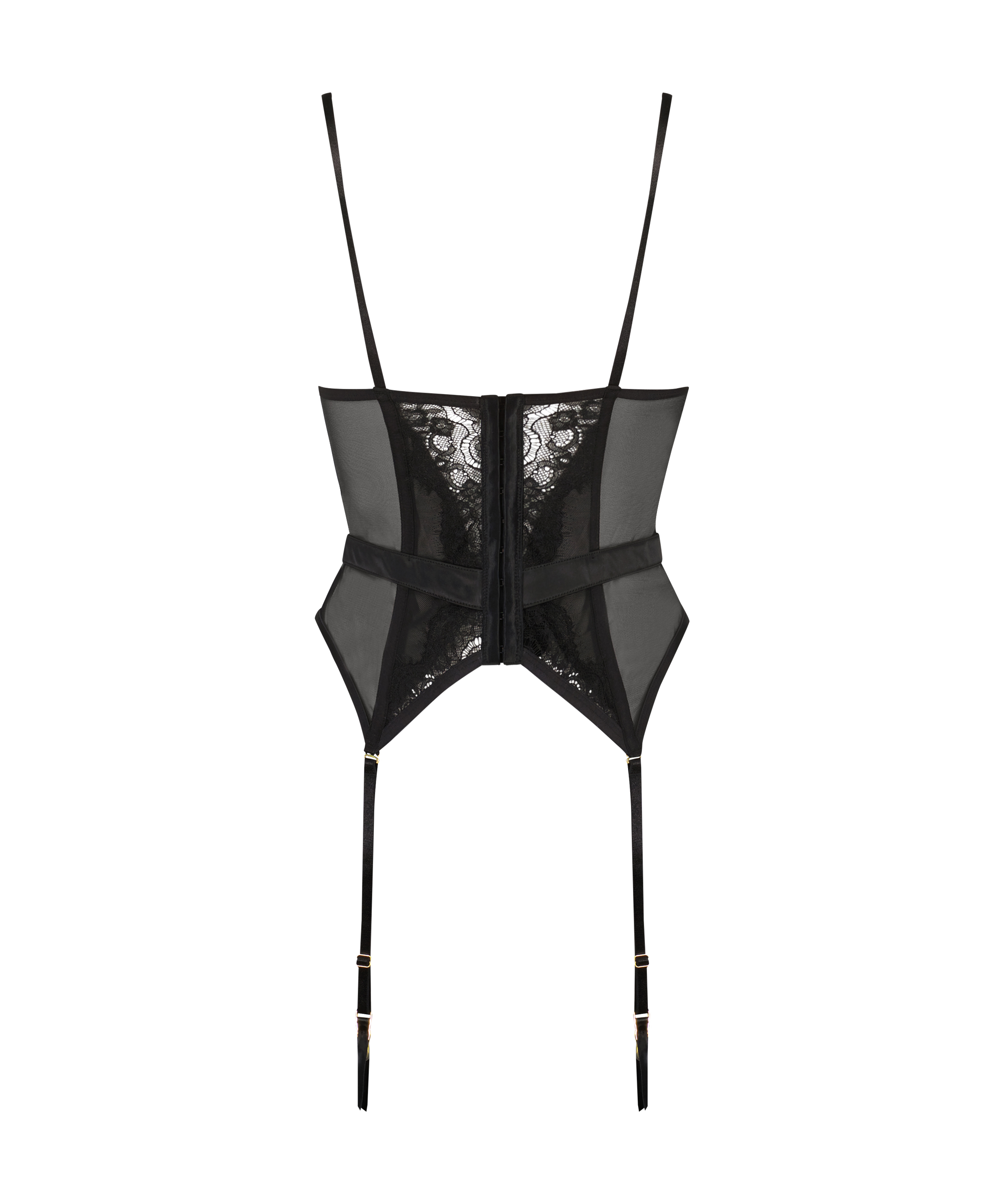 Private Bustier Elizabeth, Sort, main