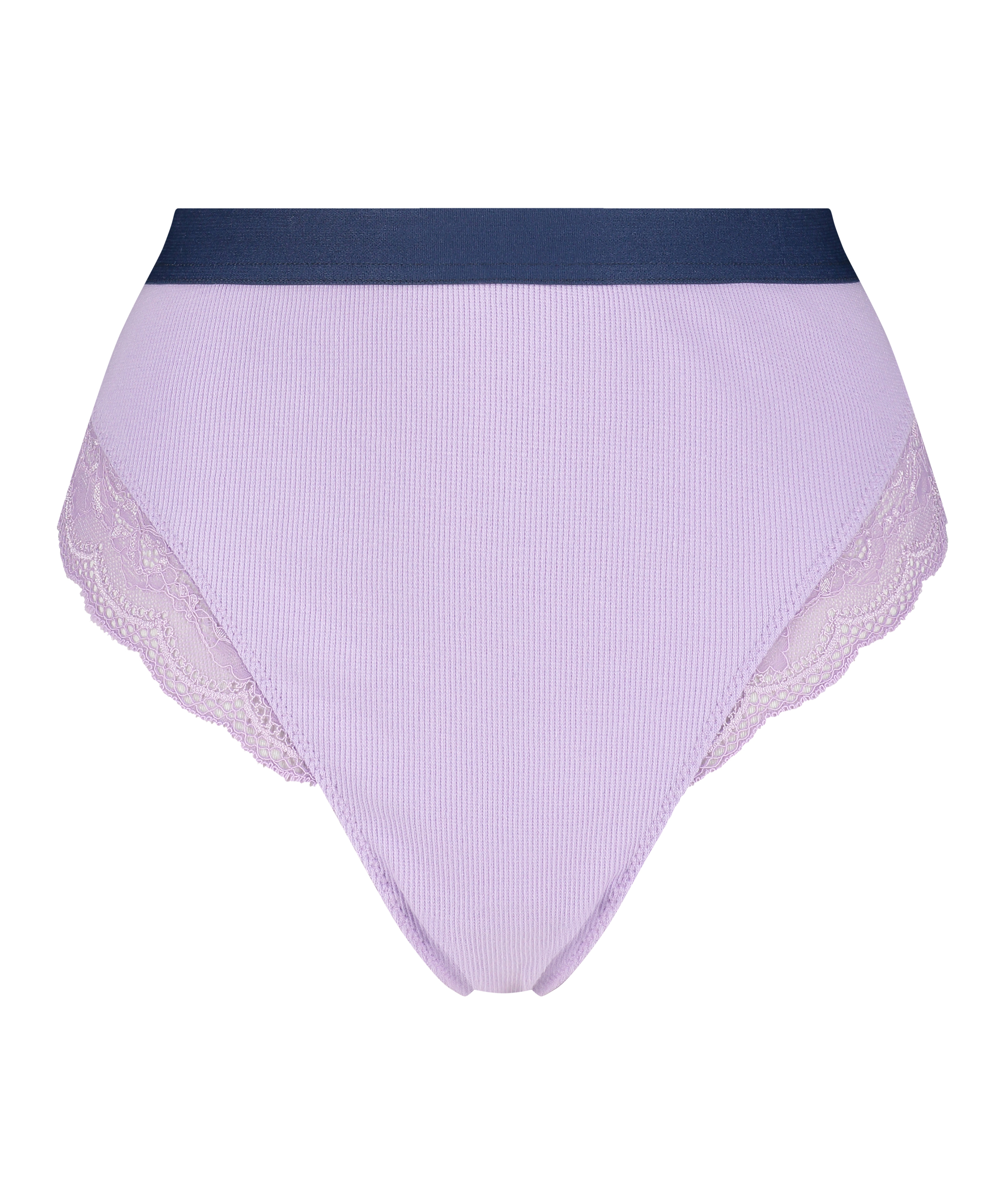 G-streng med et h&oslash;jt snit Glo Up, bl&aring;, main