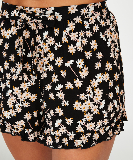 Kort pyjamassæt, Sort