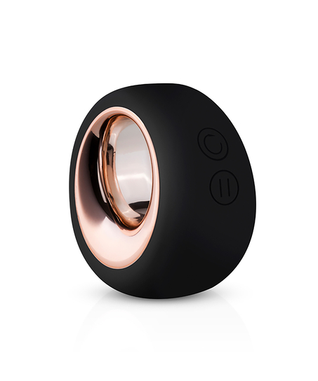 Vibrerende thong med fjernbetjening, Sort