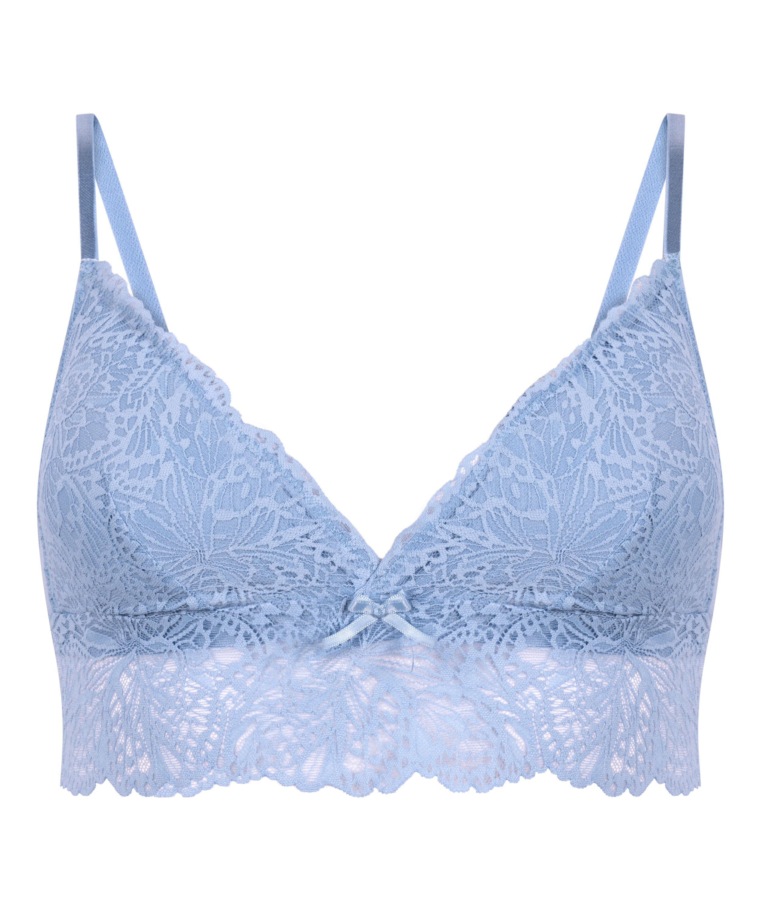 Trekantsbralette Posie, Bl&aring;