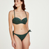 Tonal Leo formstøbt push-up bøjle-bikinitop Størrelse A - E, grøn