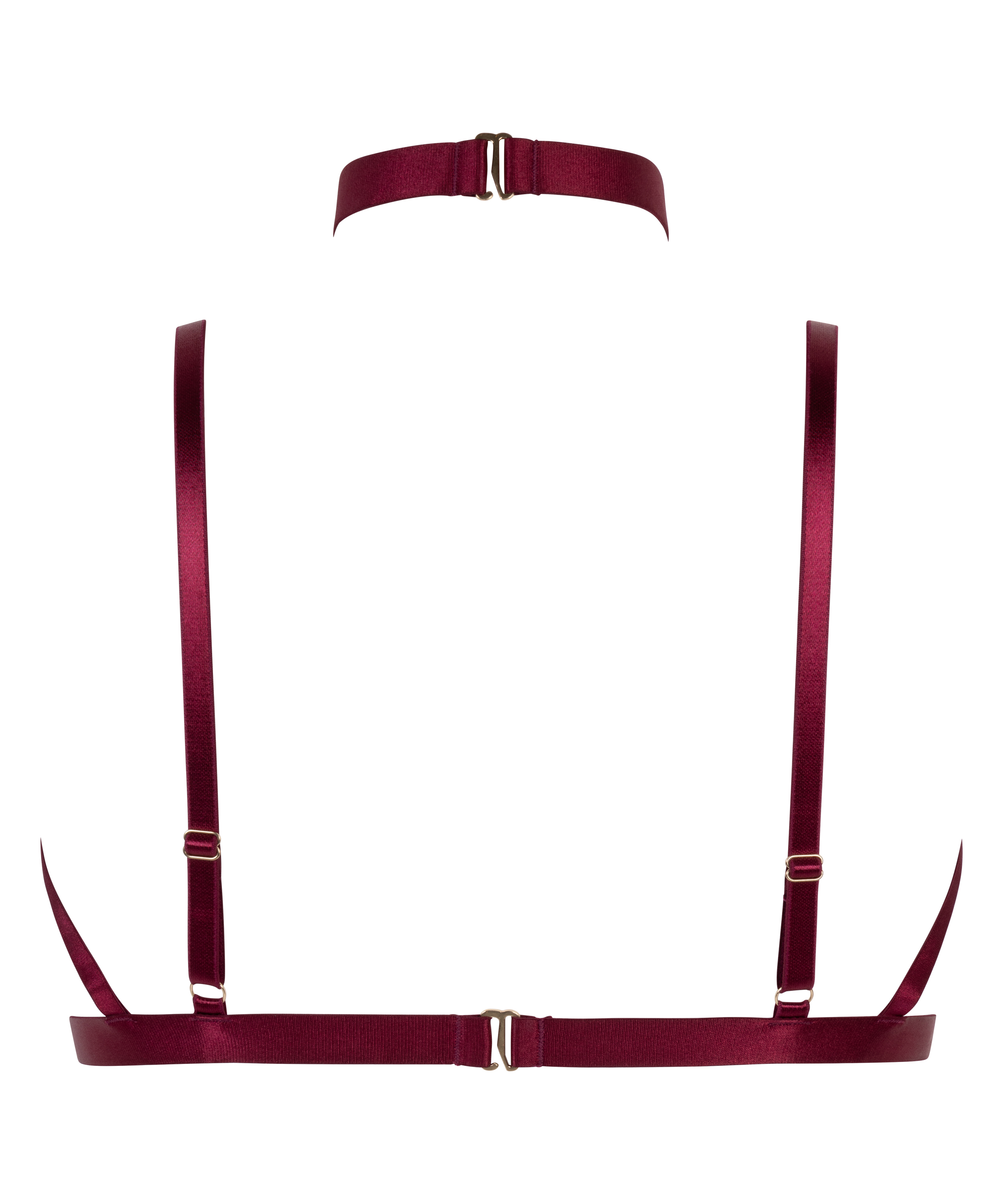 Scarlett-harness-top, Rød, main