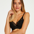 Formstøbt longline-amme-bh med bøjle Adelaide, Sort