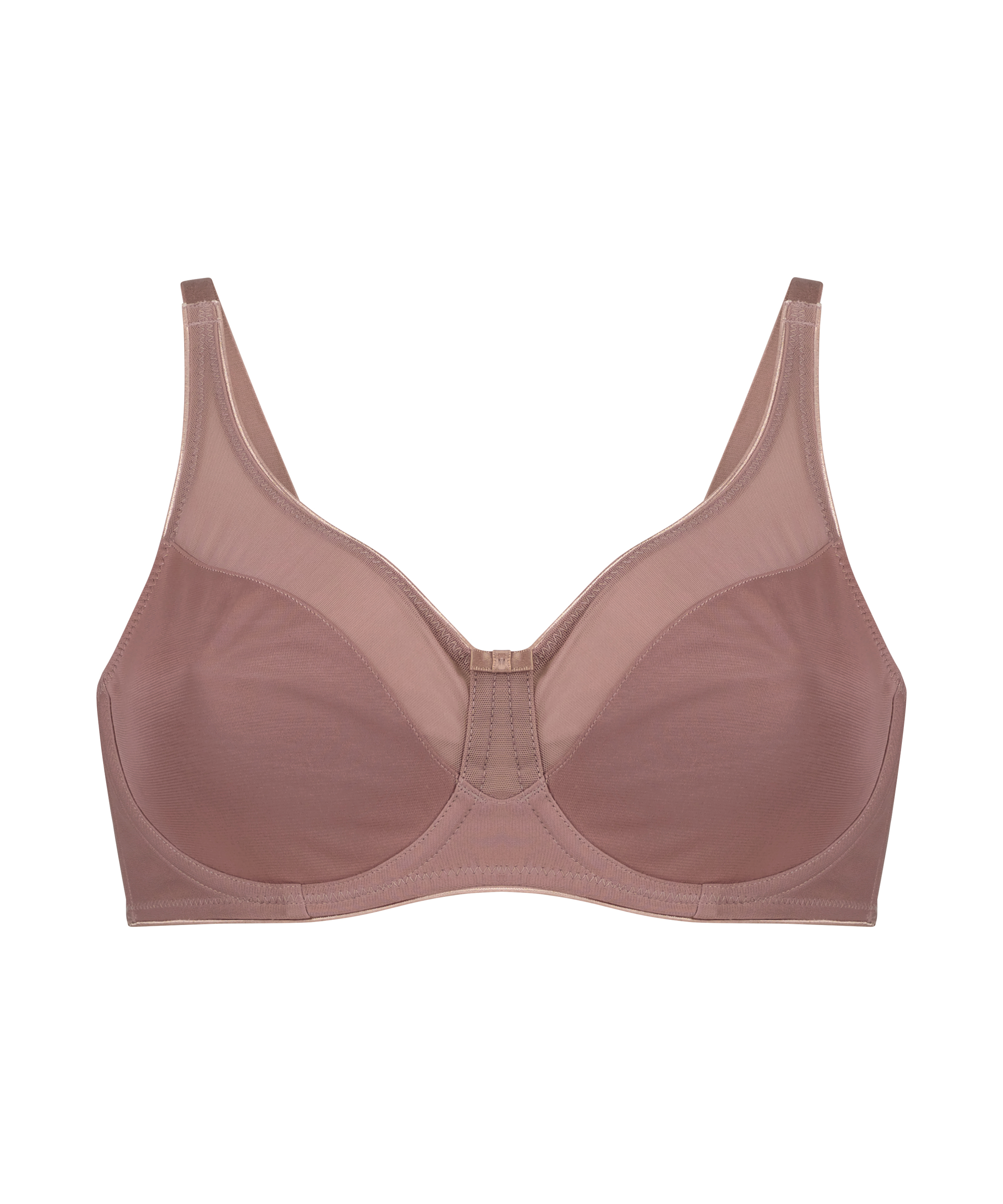 Ikke-formstøbt minimizer bøjle-bh Nina, Lilla, main