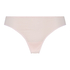 Stripe Mesh usynlig g-streng, pink