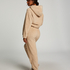 Joggingbukser Fleece Snuggle, Beige