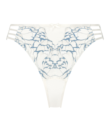 Brasiliansk trusse Cindy, hvid