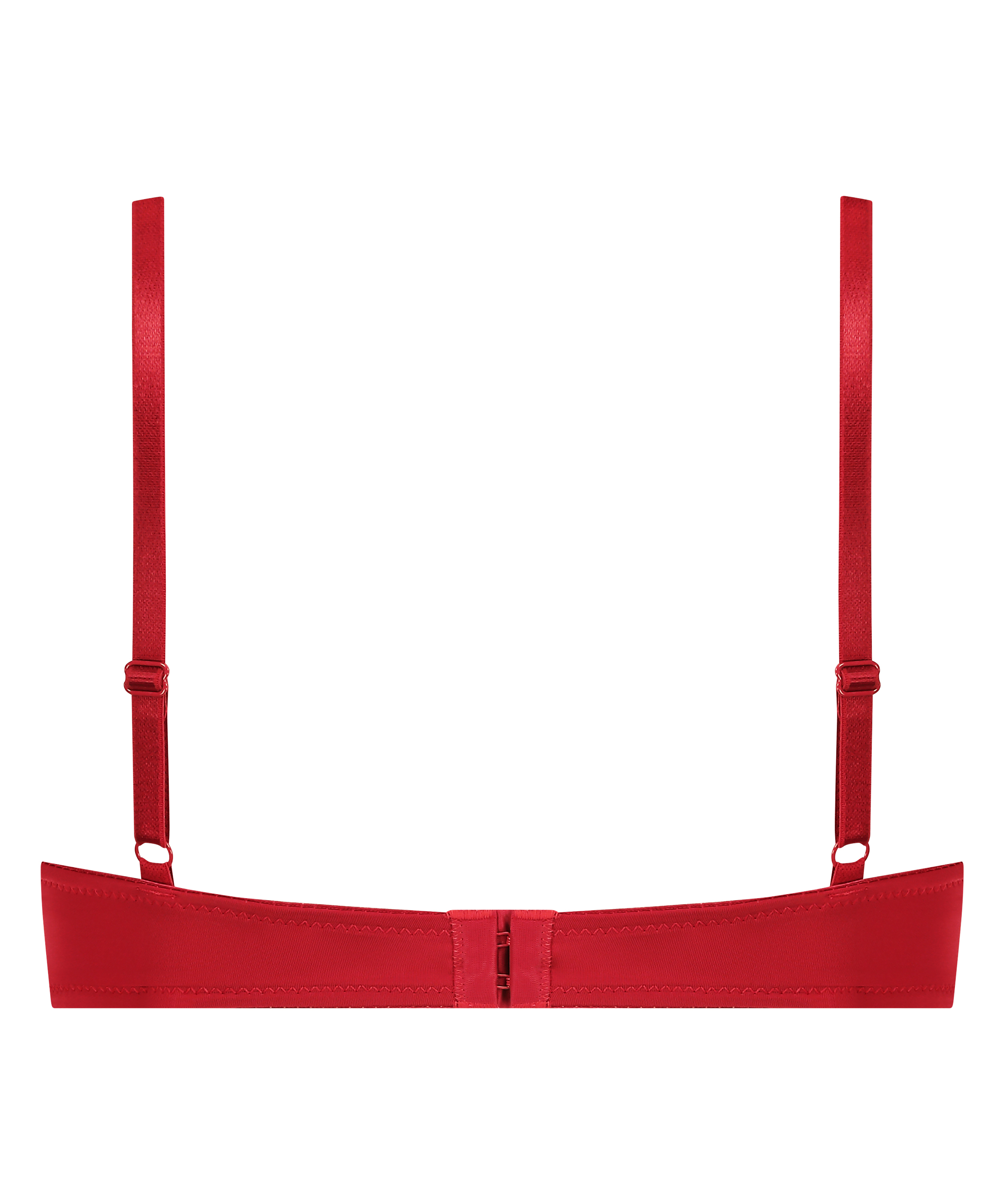 Formstøbt bøjle-bh Plunge, Rød, main