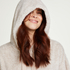 Snuggle fleece kjole, Beige