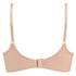 Satin Fleece formstøbt bøjle-bh, Beige