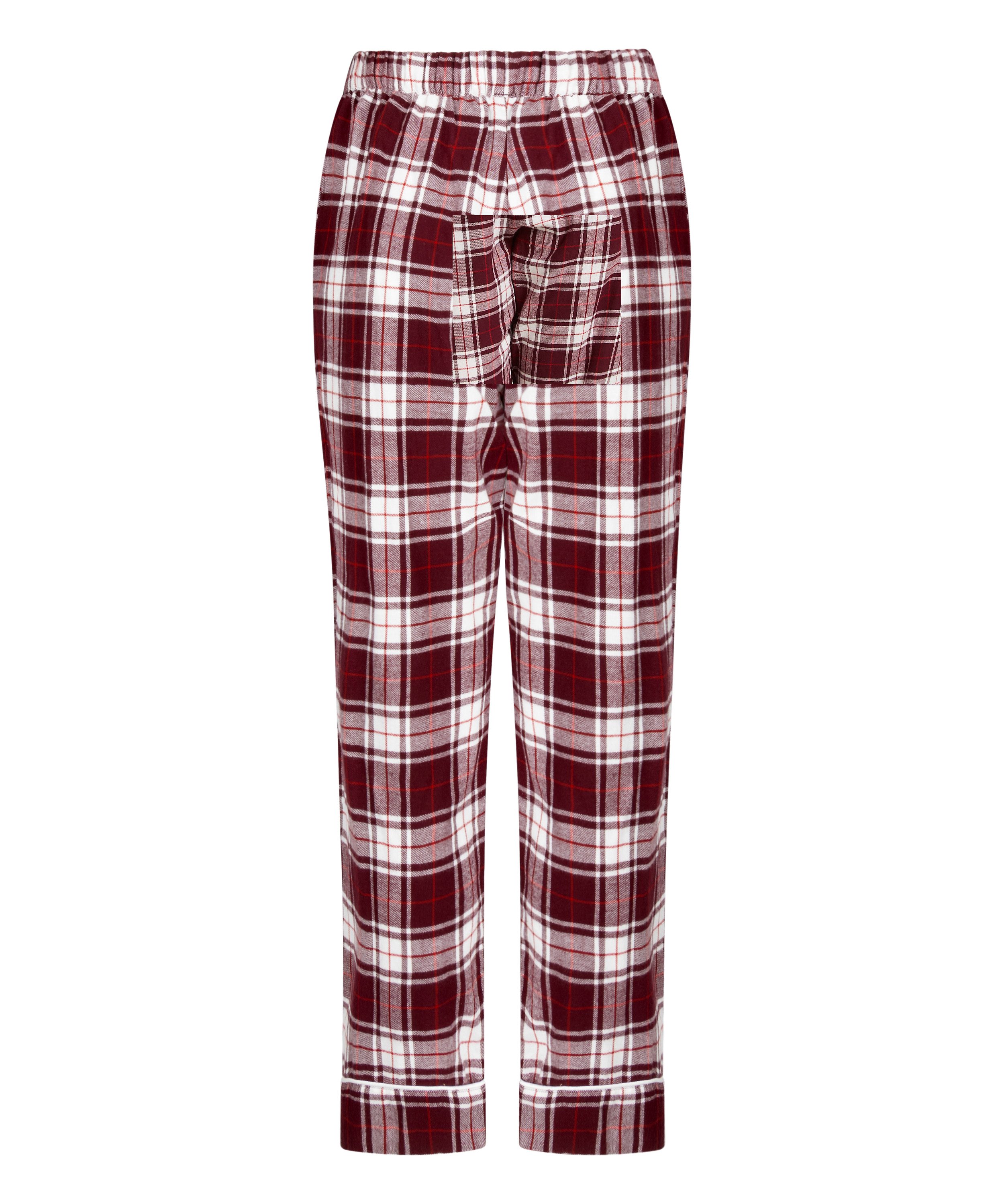 Petite pyjamasbukser af Flannel, Lilla, main
