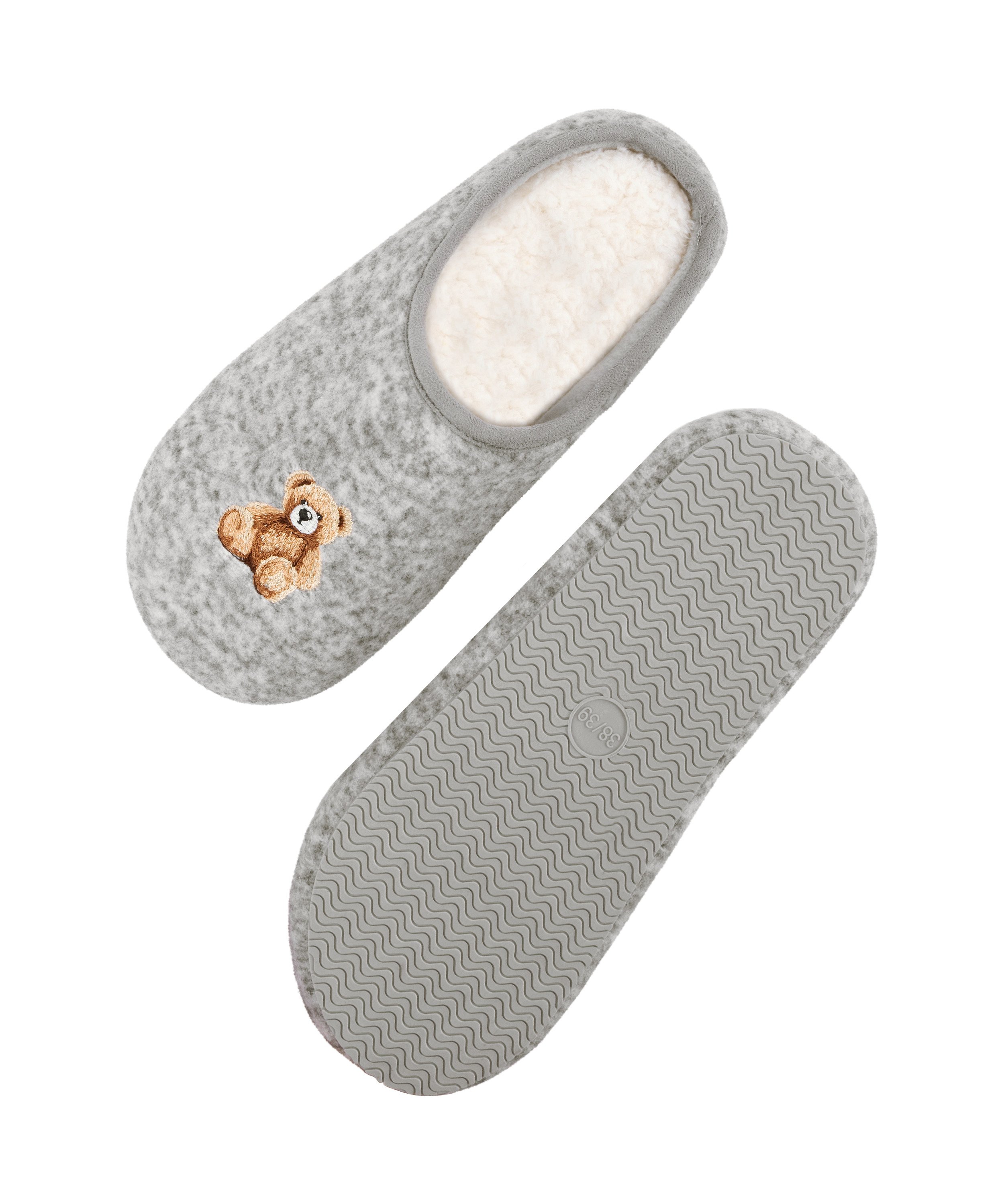 Tøffel Ivy, Grå, main