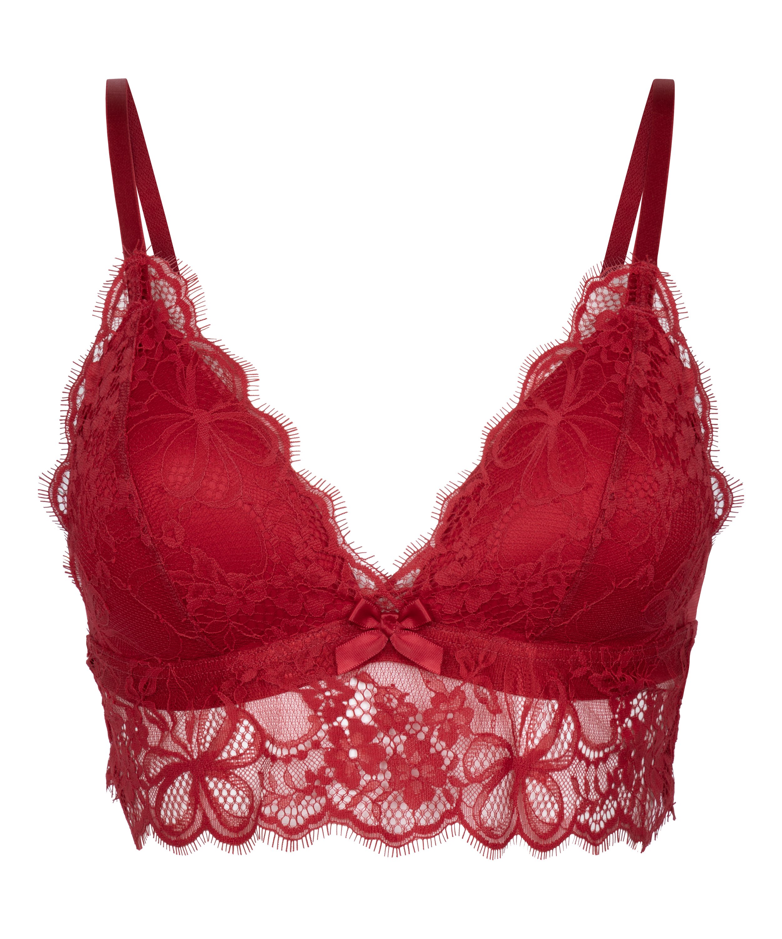 Marianna trekantsbralette, R&oslash;d, main
